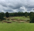 The dramatic par-3 eighth at St. George's Hill.