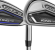 Cobra's new KING F8 irons will bring a healthy dose of style and substance to golfers' sets.