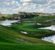 A foursome at the super-exclusive Adena Golf Club in Florida is one of the Rounds 4 Research auction items.