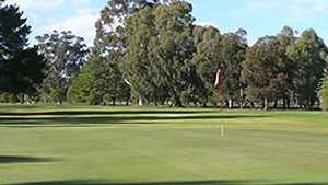 Castlemaine's 11th green