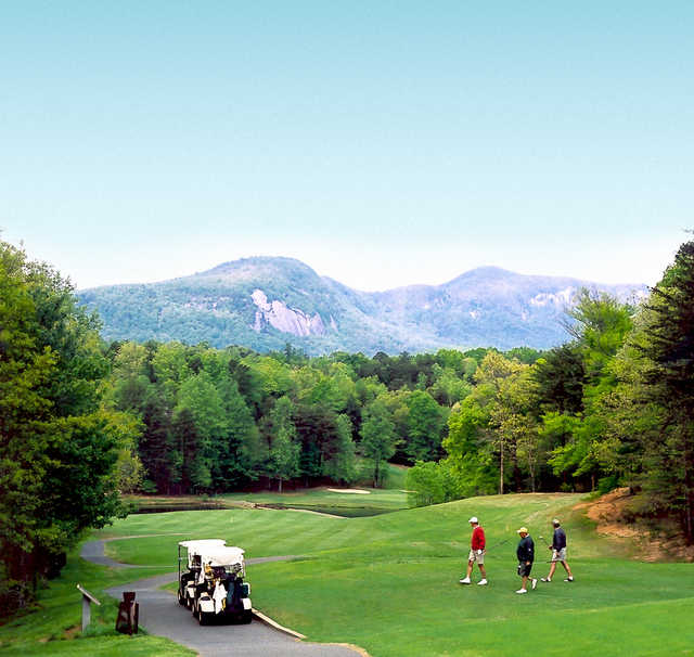 Apple Valley Golf Course at Rumbling Bald Resort on Lake Lure in Lake