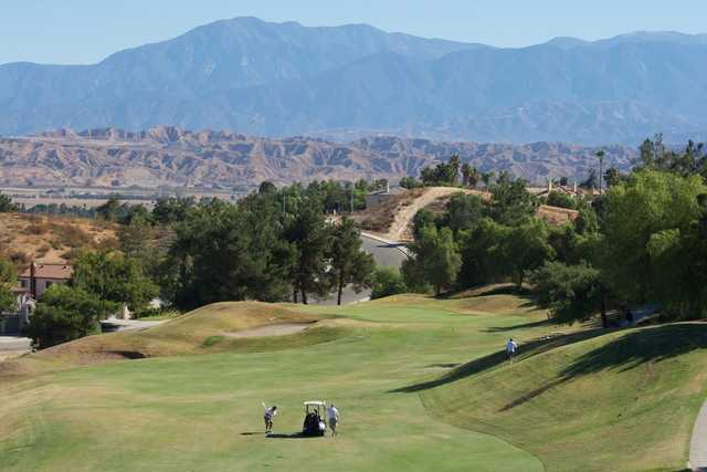 Mountain/Lake at Moreno Valley Ranch Golf Club in Moreno Valley