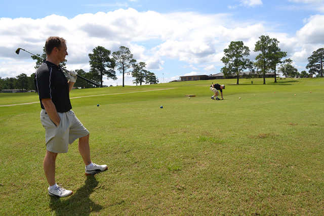 White Blue At Silver Wings Golf Course In Fort Rucker Alabama USA 