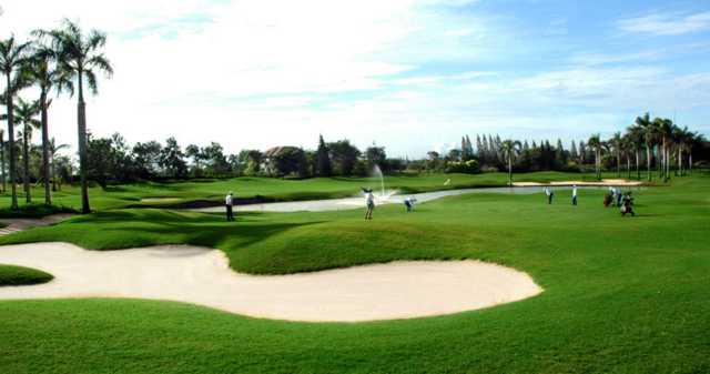 Gading Raya Padang Golf & Club in Gading Serpong, Banten, Indonesia