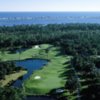 Aerial view from Peninsula Golf & Racquet Club
